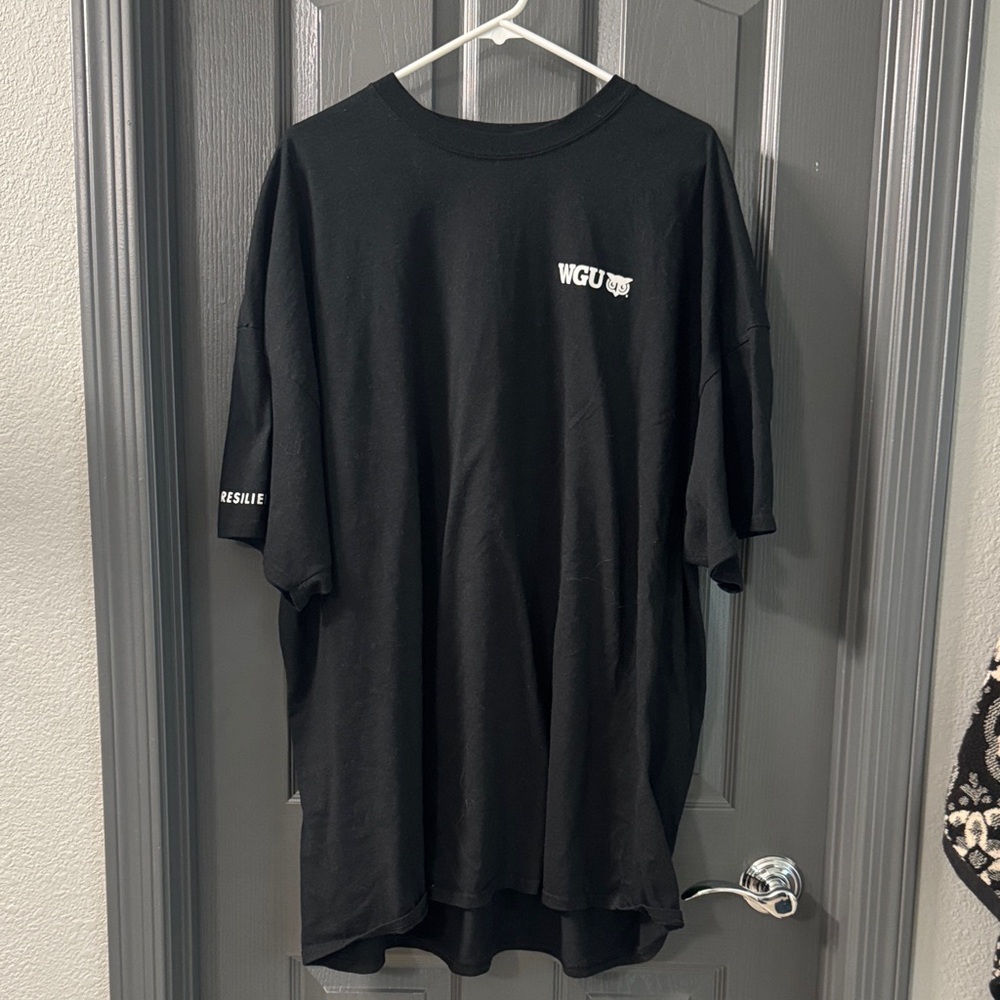WGU Black T-Shirt for Men